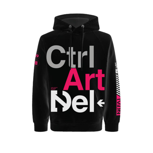 Art Unbound ft. Di'fai | Hoodie CTRL ART DEL - Afbeelding 2